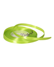 WSTĄŻKA TASIEMKA SATYNOWA ZIELONA 38MM 32M