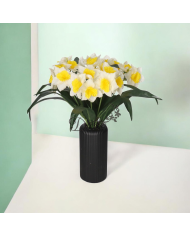 ŻONKILE ŻONKIL SZTUCZNE KWIATY GAŁĄZKA ROŚLINA 1SZT 50CM