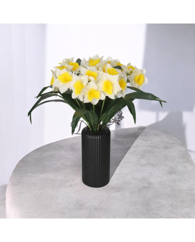 ŻONKILE ŻONKIL SZTUCZNE KWIATY GAŁĄZKA ROŚLINA 1SZT 50CM