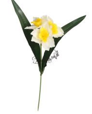 ŻONKILE ŻONKIL SZTUCZNE KWIATY GAŁĄZKA ROŚLINA 1SZT 50CM