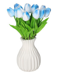 Tulipany sylikonowe piankowe gumowe jak żywe 34cm 7szt bukiet