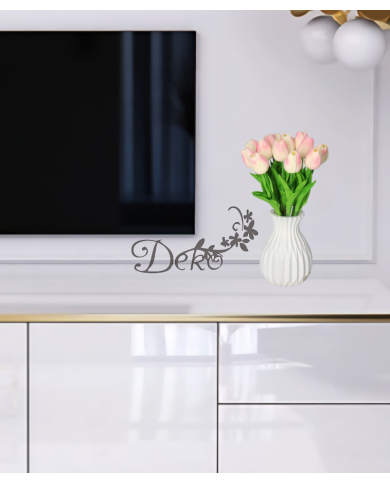 Tulipany sylikonowe piankowe gumowe jak żywe 34cm 7szt bukiet