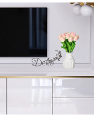 Tulipany sylikonowe piankowe gumowe jak żywe 34cm 7szt bukiet