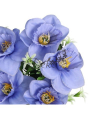 Żonkile w bukiecie żonkil sztuczne kwiaty 30cm 5 główek