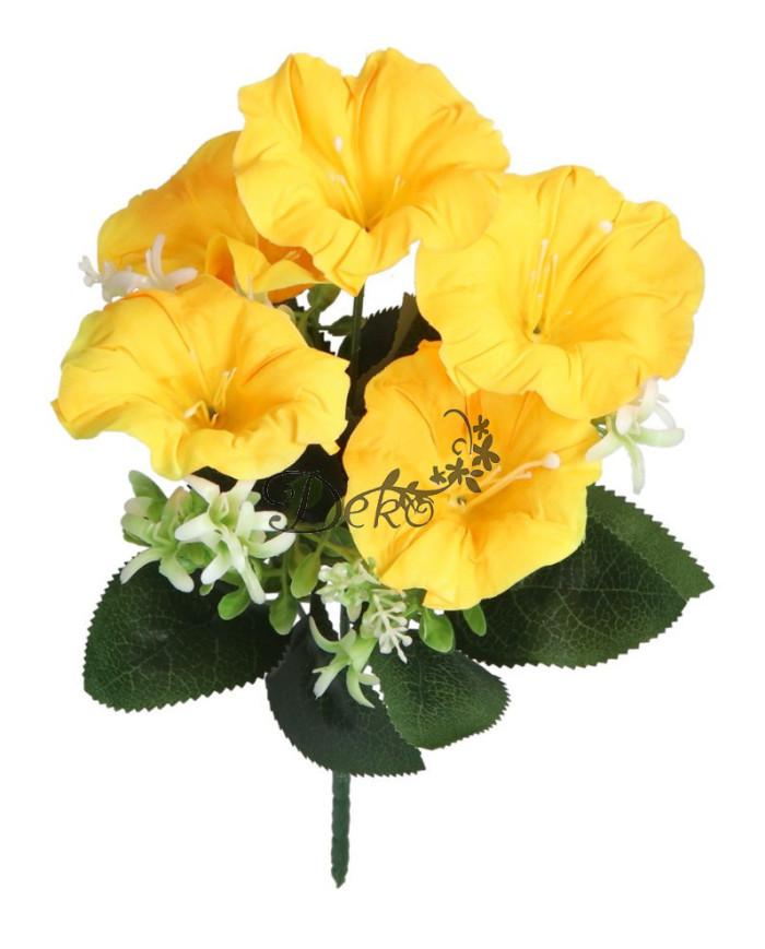 Sztuczne kwiaty w bukiecie jak żywe frezja 30cm 5 główek