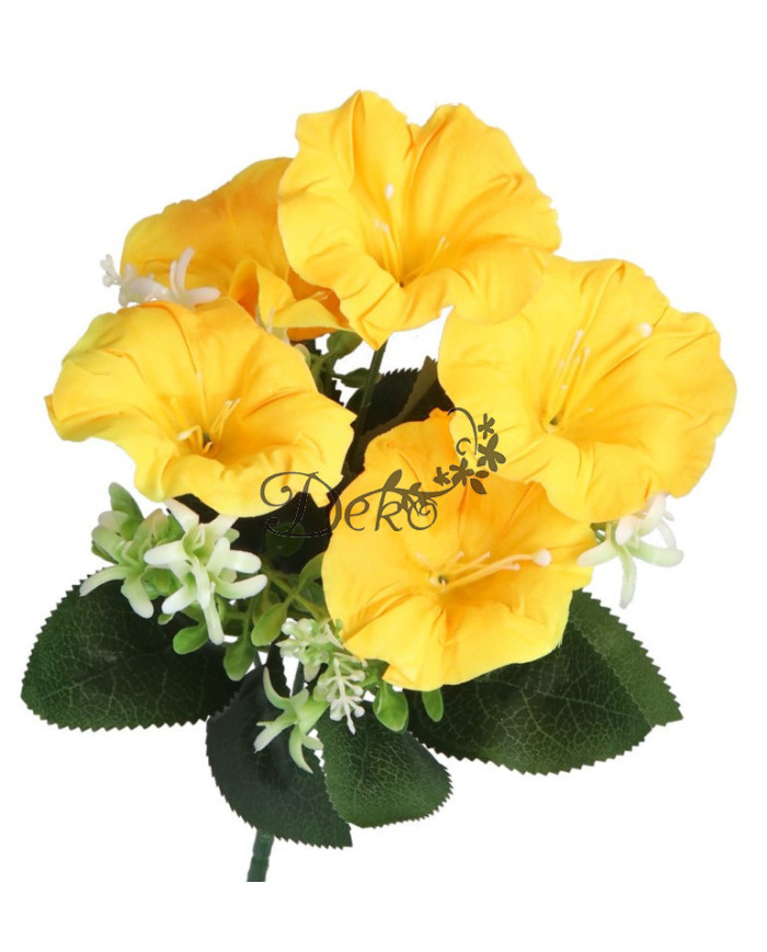 Sztuczne kwiaty w bukiecie jak żywe frezja 30cm 5 główek