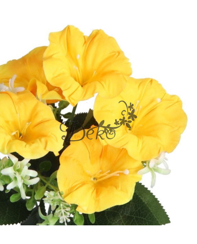 Sztuczne kwiaty w bukiecie jak żywe frezja 30cm 5 główek