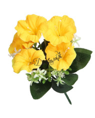 Sztuczne kwiaty w bukiecie jak żywe frezja 30cm 5 główek