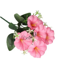 Sztuczne kwiaty w bukiecie jak żywe frezja 30cm 5 główek