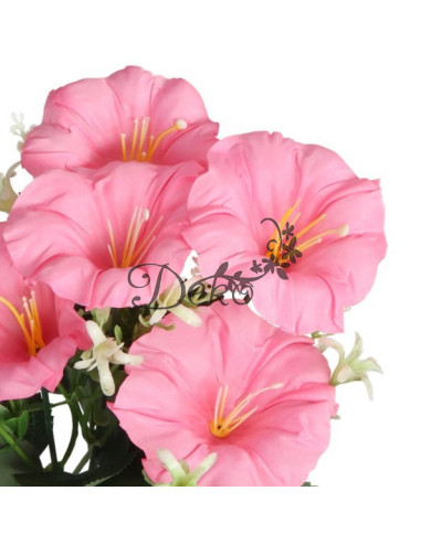 Sztuczne kwiaty w bukiecie jak żywe frezja 30cm 5 główek