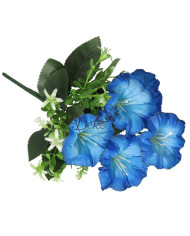 Sztuczne kwiaty w bukiecie jak żywe frezja 30cm 5 główek