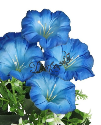 Sztuczne kwiaty w bukiecie jak żywe frezja 30cm 5 główek