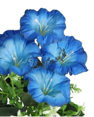 Sztuczne kwiaty w bukiecie jak żywe frezja 30cm 5 główek