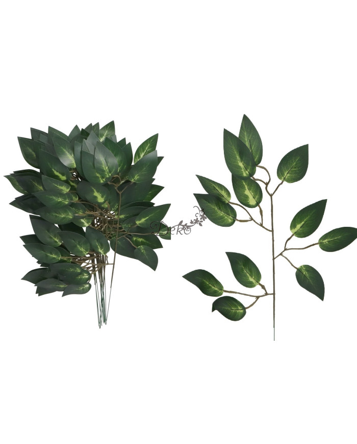 LIŚĆ SZTUCZNE LIŚCIE GAŁĄZKI NA STROIK 12SZT