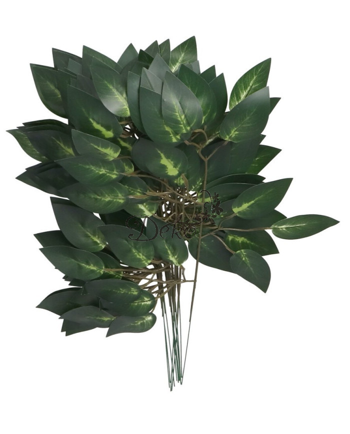 LIŚĆ SZTUCZNE LIŚCIE GAŁĄZKI NA STROIK 12SZT