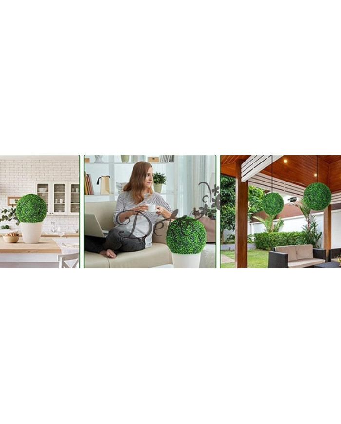 KULA BUKSZPANOWA SZTUCZNY BUKSZPAN 27CM JAK ŻYWA