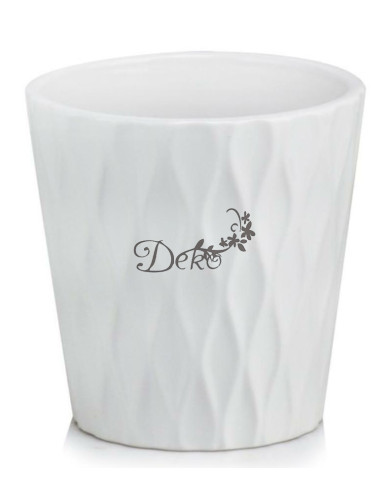 DONICZKA OSŁONKA CERAMICZNA BIAŁA 16 CM