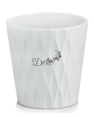 DONICZKA OSŁONKA CERAMICZNA OLIWKOWA 16 CM