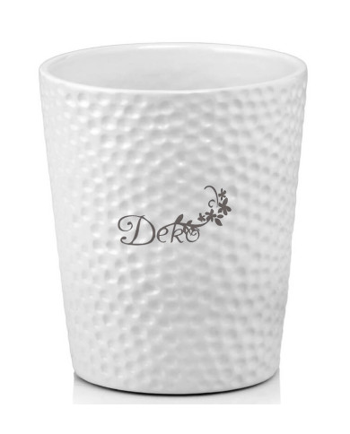 Doniczka ceramiczna osłonka biała do storczyka