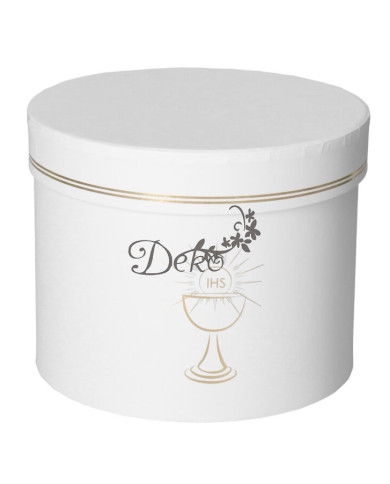 Flower box pudełko na komunię komunia prezent pamiątka