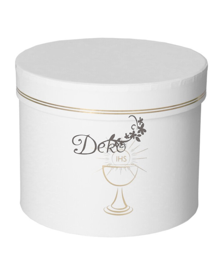 Flower box pudełko na komunię komunia prezent pamiątka