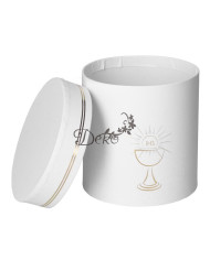 Flower box pudełko na komunię komunia prezent pamiątka