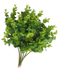 BUKSZPAN LIŚCIE BUKIET BUKSZPANU 36CM 7GAŁ SZTUCZNE KWIATY