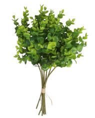 BUKSZPAN LIŚCIE BUKIET BUKSZPANU 36CM 7GAŁ SZTUCZNE KWIATY