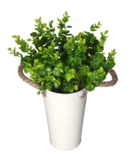 BUKSZPAN LIŚCIE BUKIET BUKSZPANU 36CM 7GAŁ SZTUCZNE KWIATY