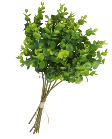 BUKSZPAN LIŚCIE BUKIET BUKSZPANU 36CM 7GAŁ SZTUCZNE KWIATY