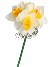 ŻONKILE ŻONKIL SZTUCZNE KWIATY GAŁĄZKA ROŚLINA 1SZT 42CM