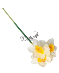 ŻONKILE ŻONKIL SZTUCZNE KWIATY GAŁĄZKA ROŚLINA 1SZT 42CM