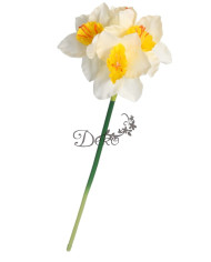 ŻONKILE ŻONKIL SZTUCZNE KWIATY GAŁĄZKA ROŚLINA 1SZT 42CM