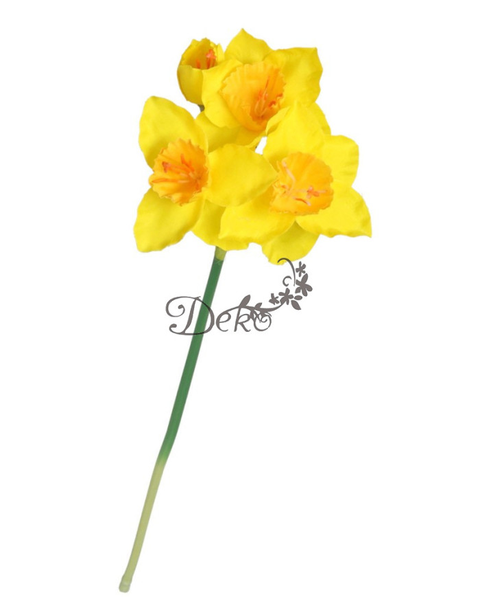 ŻONKILE ŻONKIL SZTUCZNE KWIATY GAŁĄZKA ROŚLINA 1SZT 42CM