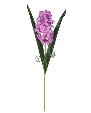 SZTUCZNE KWIATY POJEDYNCZE HIACYNT 47CM 1SZT GAŁĄZKA HIACYNTY
