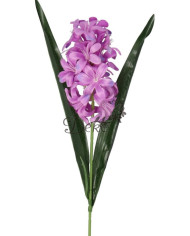 SZTUCZNE KWIATY POJEDYNCZE HIACYNT 47CM 1SZT GAŁĄZKA HIACYNTY