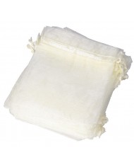 WORECZKI Z ORGANZY 20SZT 7X9CM KOMUNIA ŚLUB