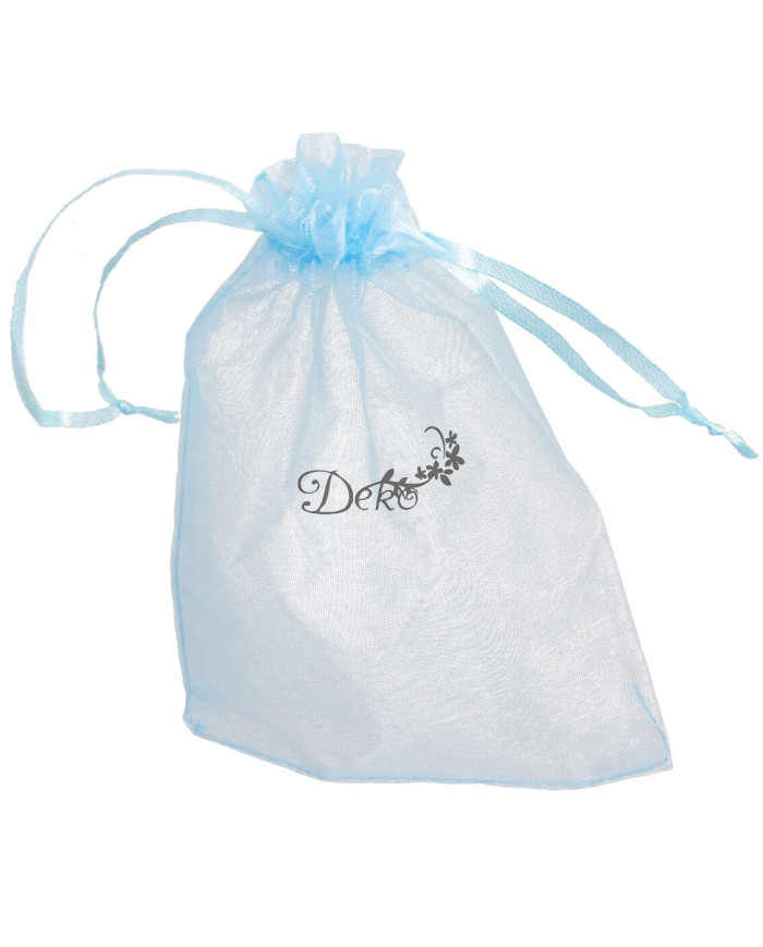 WORECZKI Z ORGANZY 20SZT 9X12CM KOMUNIA ŚLUB