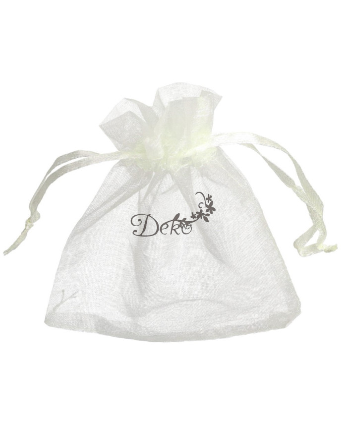 WORECZKI Z ORGANZY 20SZT 9X12CM KOMUNIA ŚLUB