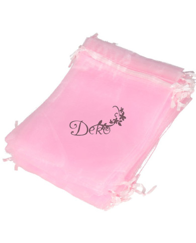 WORECZKI Z ORGANZY 20SZT 13X18CM KOMUNIA ŚLUB