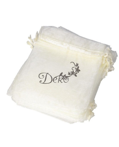 WORECZKI Z ORGANZY 20SZT 13X18CM KOMUNIA ŚLUB