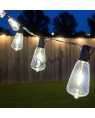 Girlanda Ogrodowa Świetlna 3,8M 10X Żarówka LED łańcuch loft