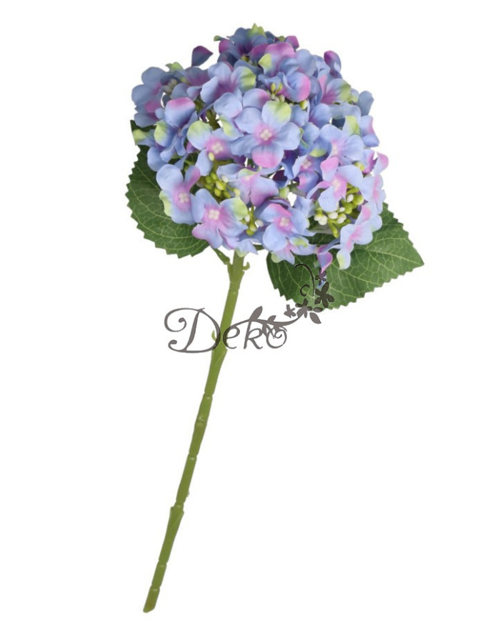 Hortensja pojedyncza sztuczne kwiaty jak żywe 42 cm
