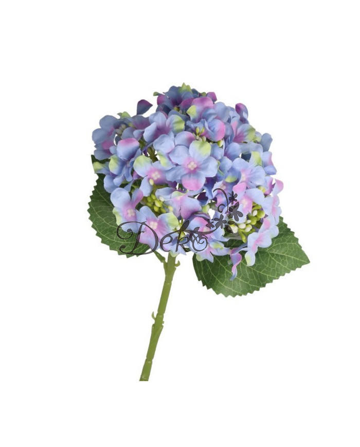 Hortensja pojedyncza sztuczne kwiaty jak żywe 42 cm