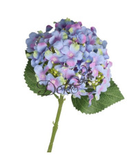 Hortensja pojedyncza sztuczne kwiaty jak żywe 42 cm