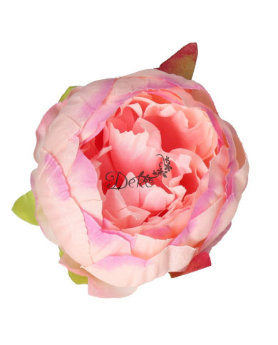 PIWONIA PEONIA GŁÓWKA DO WYRABIANIA JAK ŻYWA DUŻA 8CM SATYNOWA