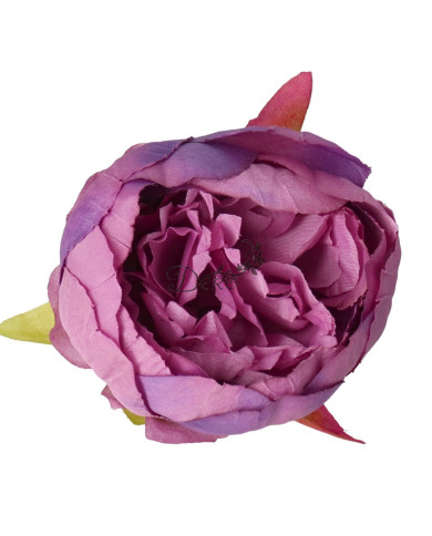 PIWONIA PEONIA GŁÓWKA DO WYRABIANIA JAK ŻYWA DUŻA 8CM SATYNOWA