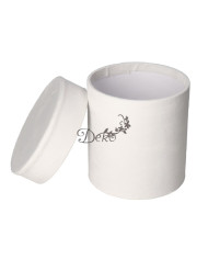 Flower box pudełko welurowe 13 cm dekoracja prezent
