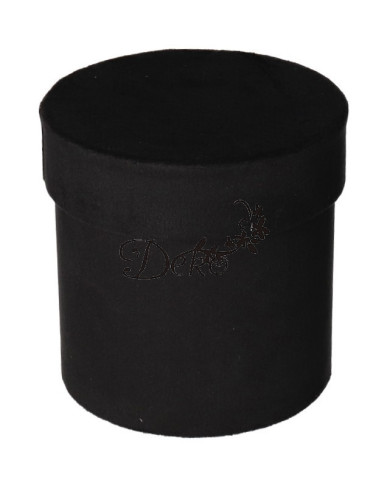 Flower box pudełko welurowe 13 cm dekoracja prezent