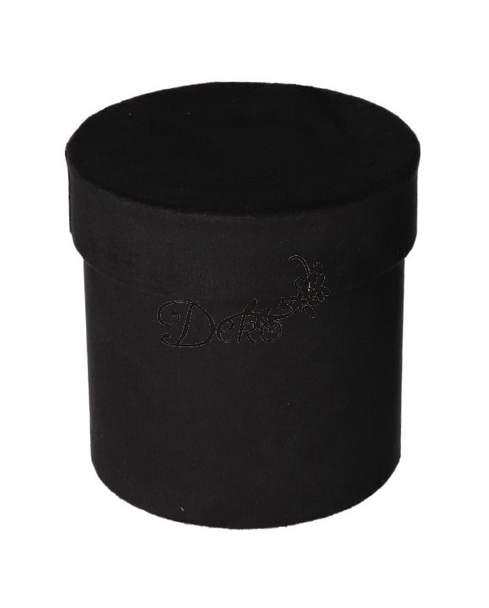 Flower box pudełko welurowe 13 cm dekoracja prezent